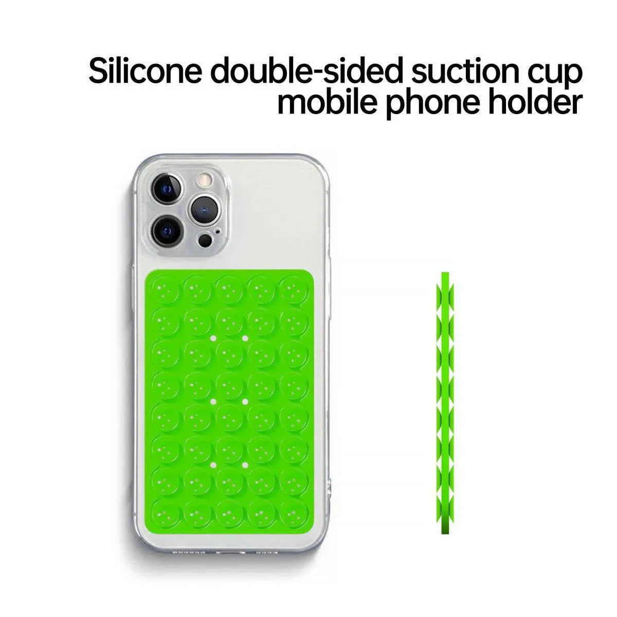 Double-Sided Silicone Suction Cup Phone Holder