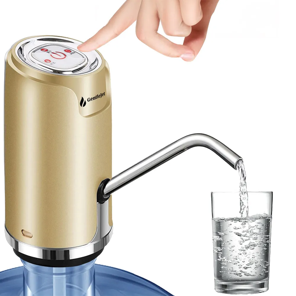 Drinking Water Dispenser for 5 Gallon Bottle, Electric Rechargeable Portable Water Dispenser, Micro USB Charging