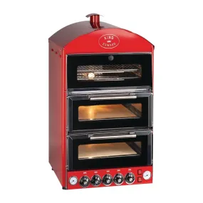 DW477 King Edward Pizza King Oven and Warmer PK2W/RED