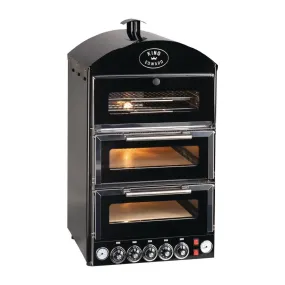 DY473 King Edward Pizza King Oven and Warmer PK2W/BLK