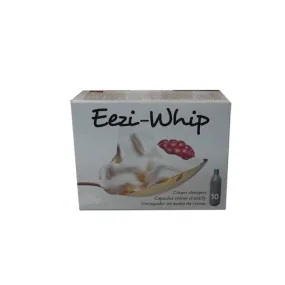 Eezi-Whip Cream chargers box of 10 -008801