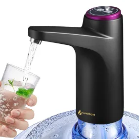 Electric Rechargeable Portable Drinking Water Dispenser Pump for 5 Gallon Bottle, Micro USB Charging