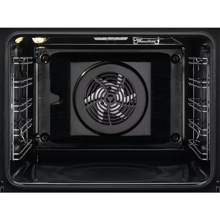 Electrolux 600 SurroundCook 72L Built-In Electric Single Oven - Black | EOF6H46X2