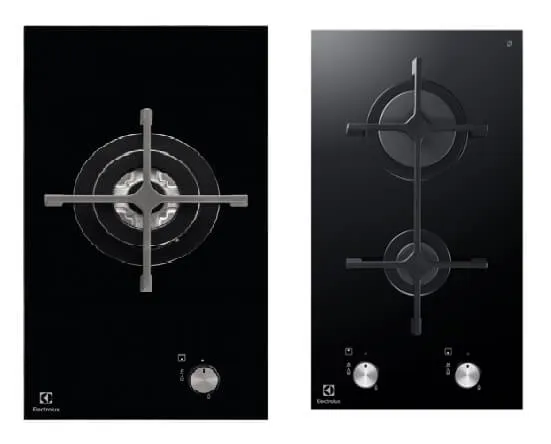 Electrolux EGC3310NVK 30cm 1-Burner Domino Gas Hob   Electrolux EGC3320NOK BUILT-IN Gas HOB (30CM)