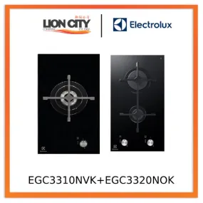 Electrolux EGC3310NVK 30cm 1-Burner Domino Gas Hob   Electrolux EGC3320NOK BUILT-IN Gas HOB (30CM)