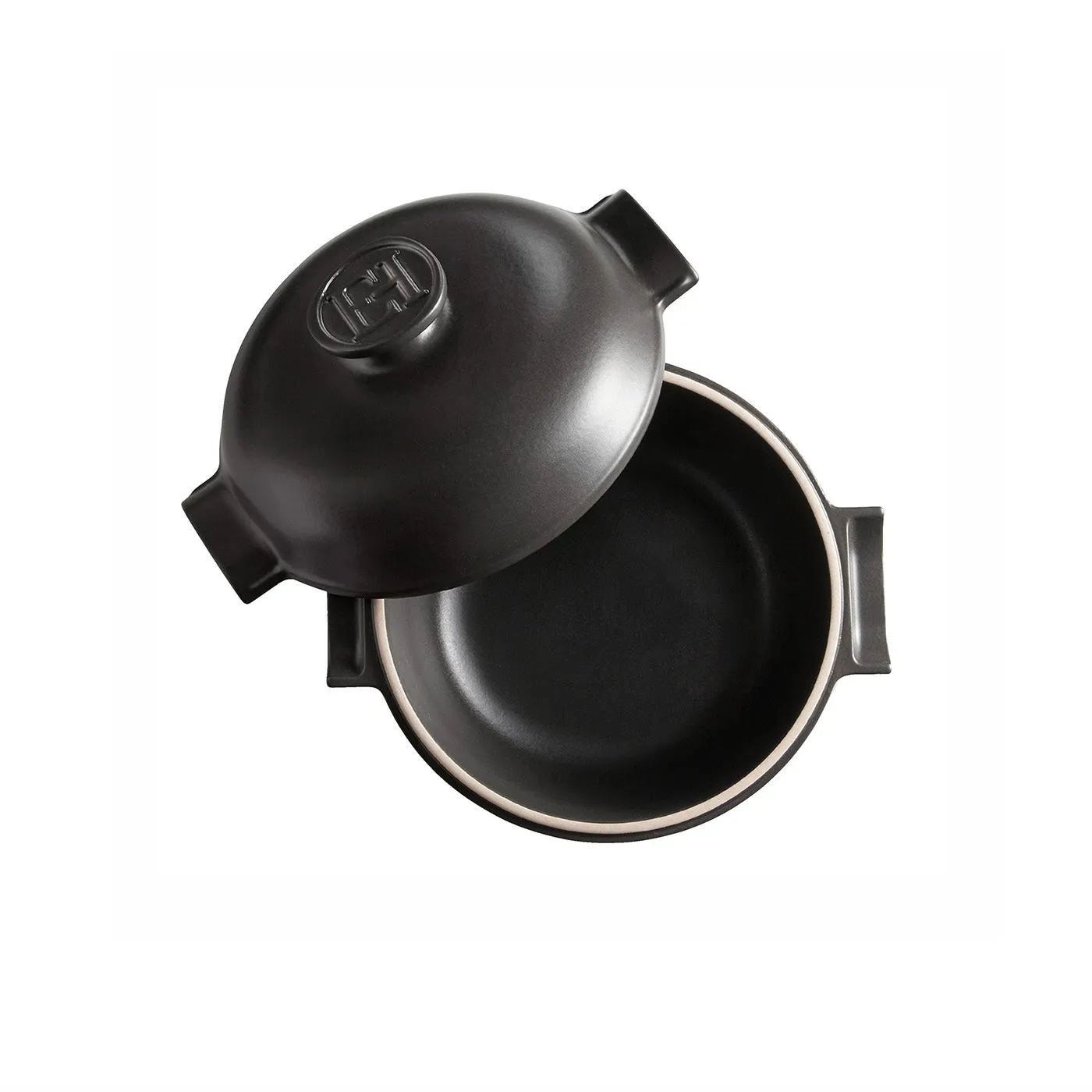 Emile Henry Delight 2 Quart Round Dutch Oven, Slate