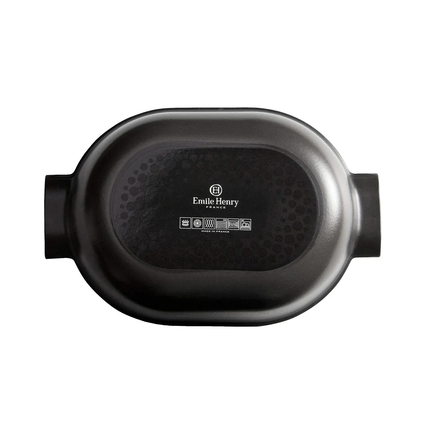 Emile Henry Delight 4.3 Quart Oval Dutch Oven, Slate