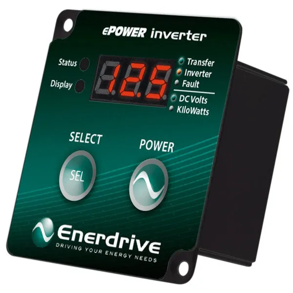 Enerdrive | ePOWER 2000W | 12V Pure Sine Wave Inverter with RCD & AC Transfer Switch