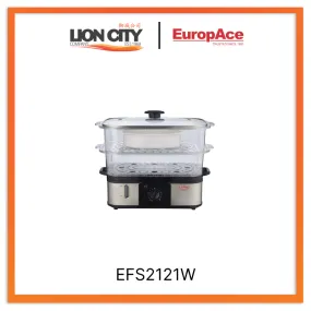 EuropAce EFS2121W 12L 2-Layer Food Steamer EFS 2121W