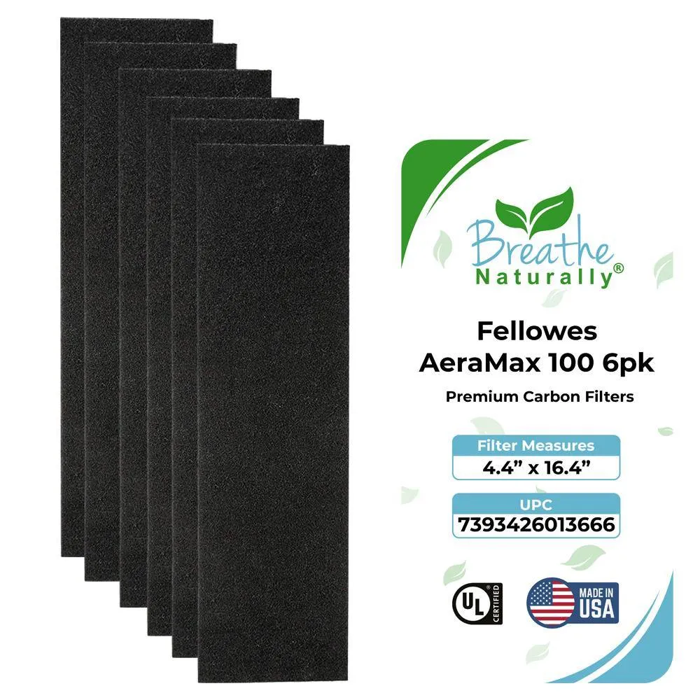 Fellowes AeraMax100 Replacement Carbon Pre-Filters