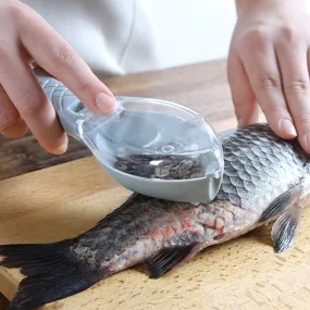 Fish Scale Scraper & Skin Peeler, Kitchen Gadget