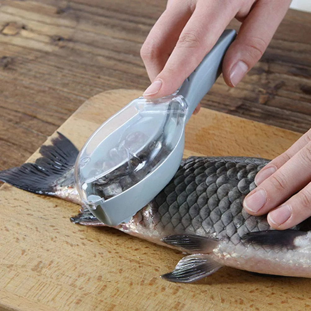 Fish Scale Scraper & Skin Peeler, Kitchen Gadget