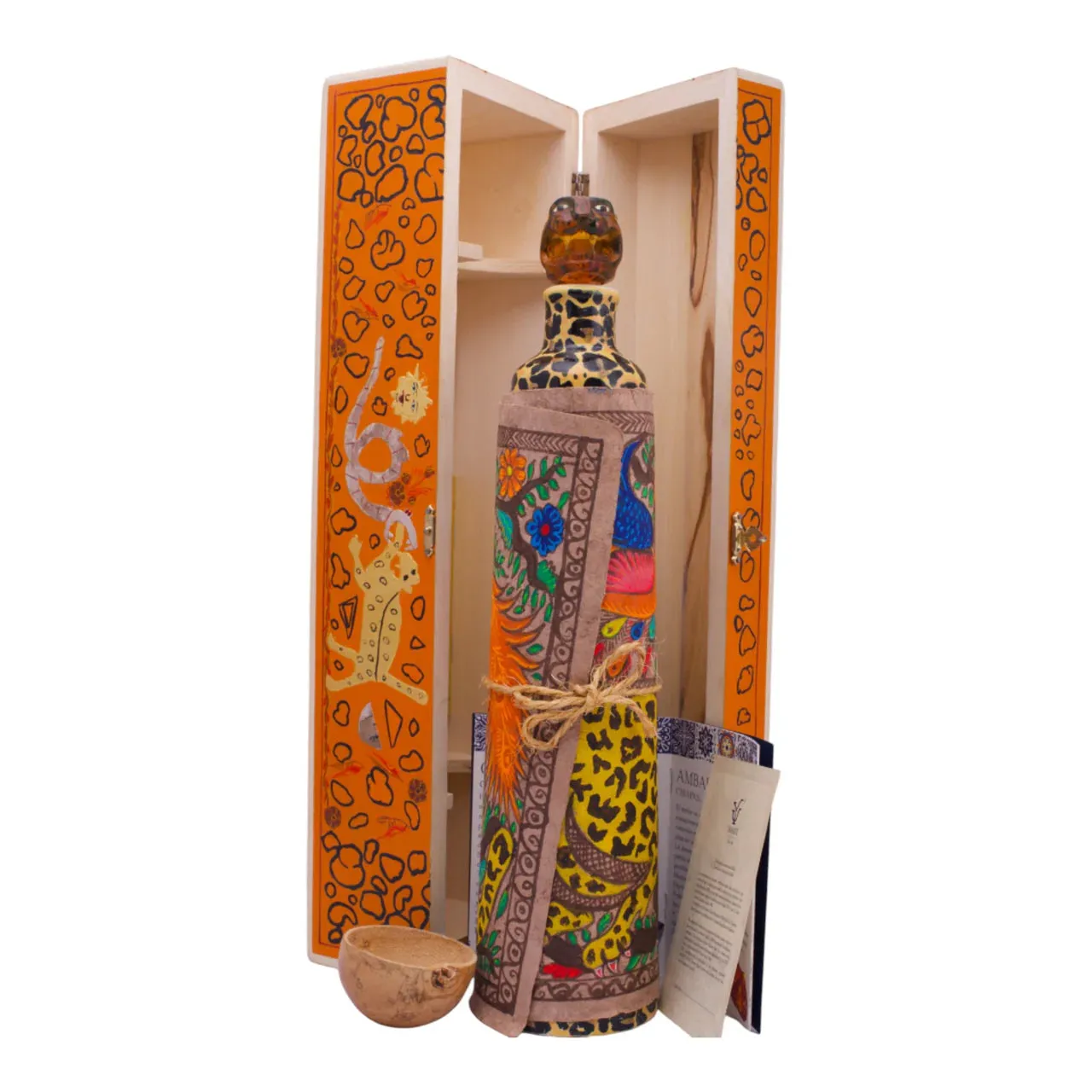 Flor y Canto Reserva Especial Jaguar Edition Extra Anejo Tequila