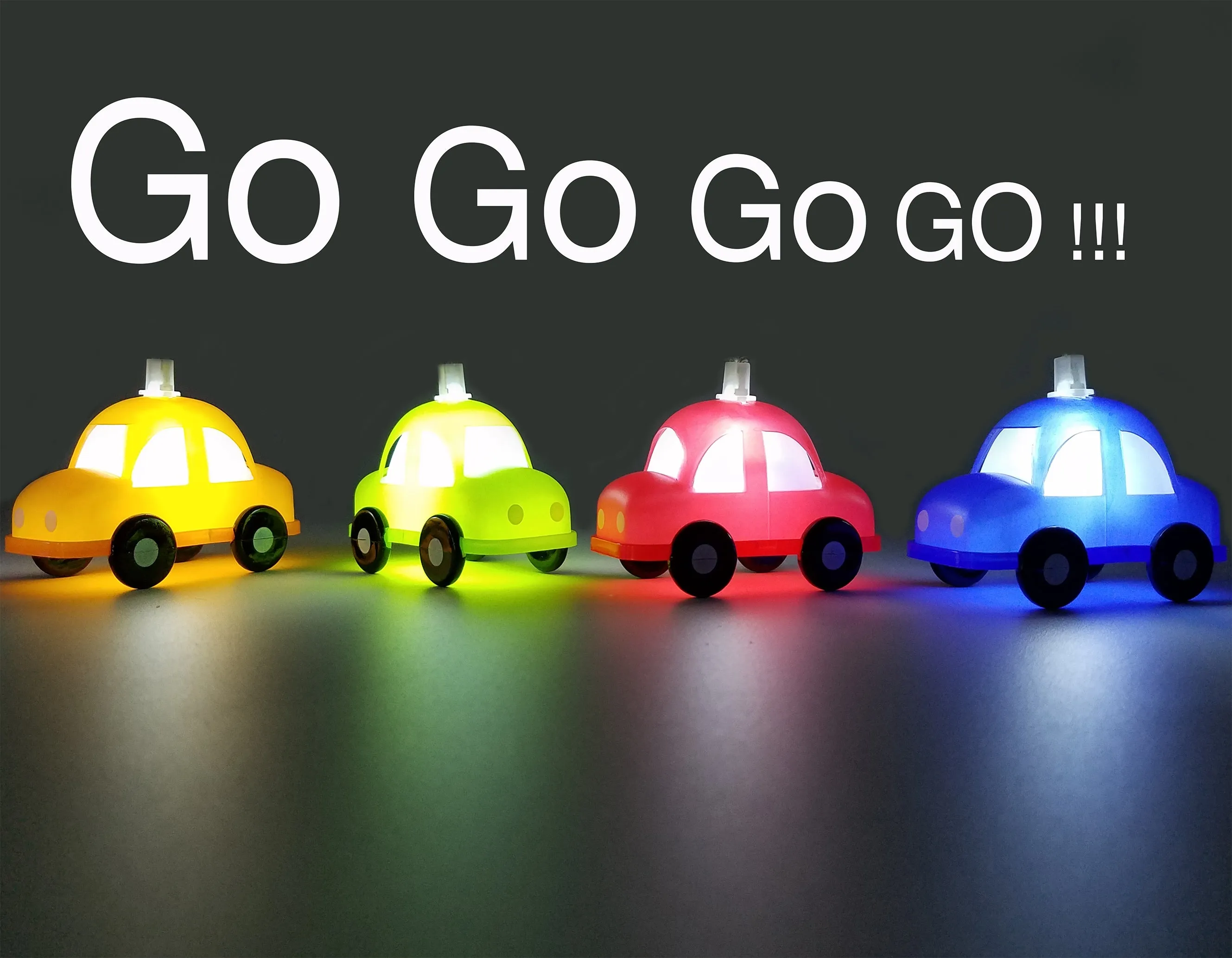 FluxTech - Fantastic Children Fun Car 10 x White Colour LED String Lights JustLED – Low Voltage Operated