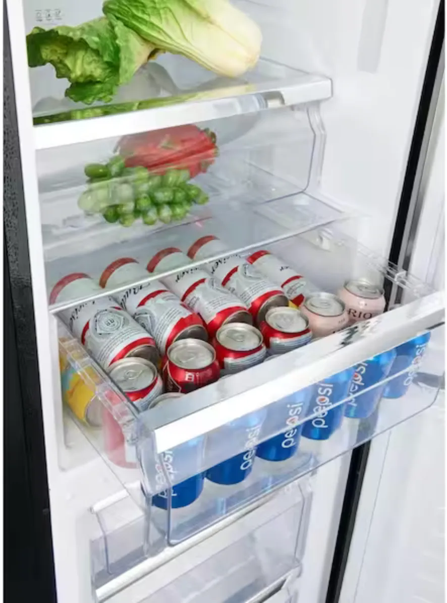 Forno 11.1 cu. ft. No Frost Bottom Mount Refrigerator in Stain FFFFD1948-24RS