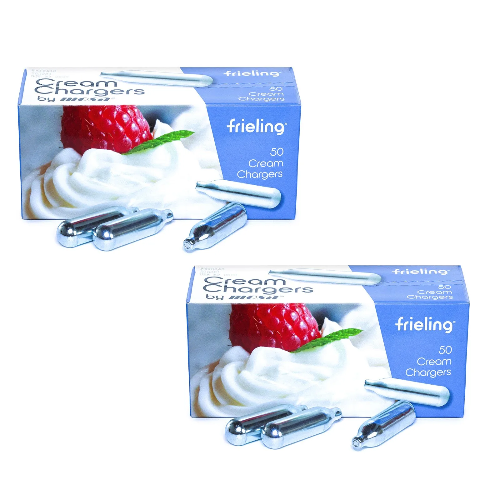 Frieling by Mosa Cream Whipper N₂O Chargers 8g