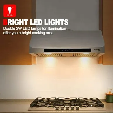 Gasland Chef 30'' Under Cabinet Range Hood - Sensor Touch Control