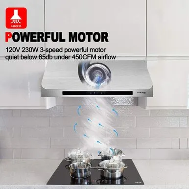 Gasland Chef 30'' Under Cabinet Range Hood - Sensor Touch Control