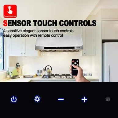 Gasland Chef 30'' Under Cabinet Range Hood - Sensor Touch Control