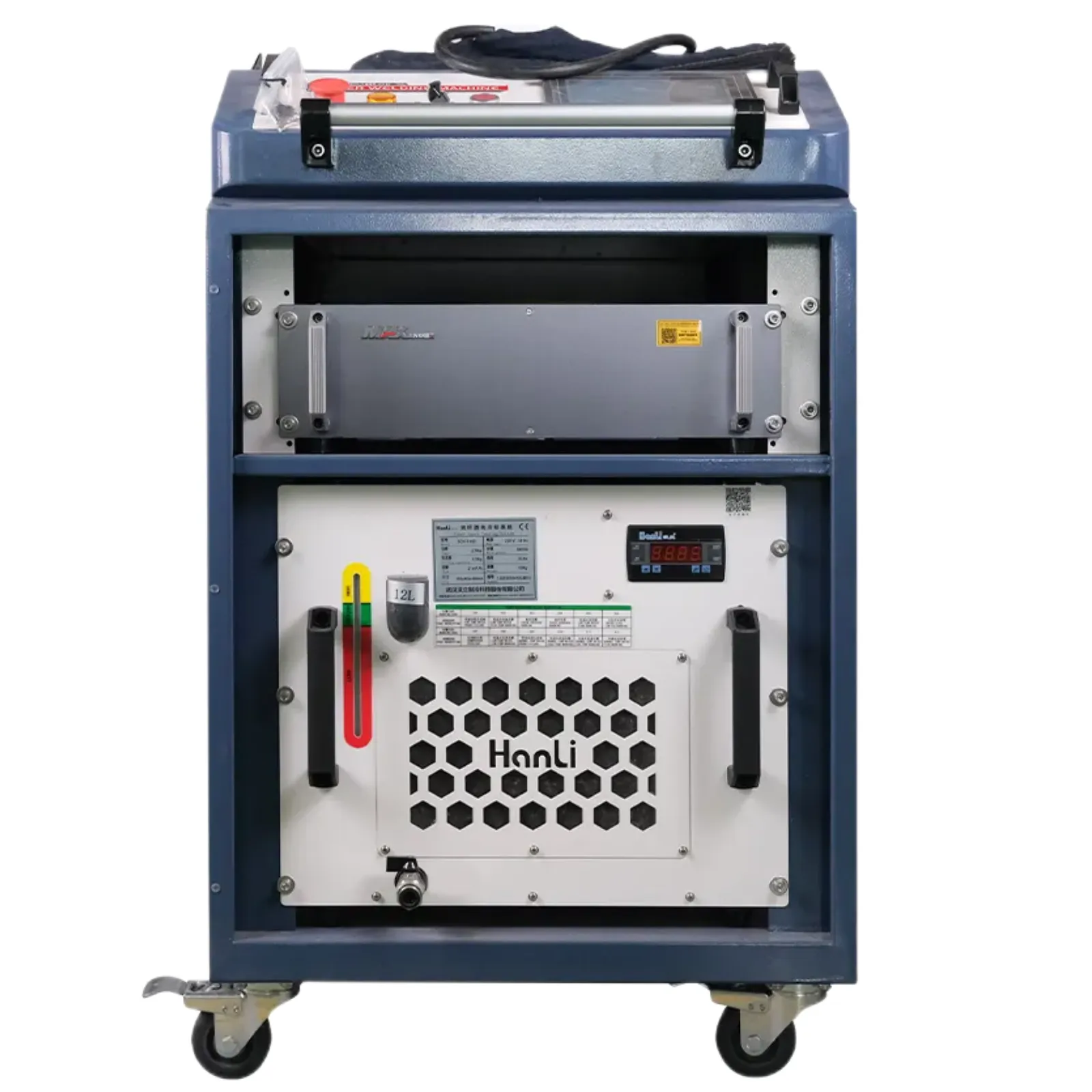 GERMANY STOCK—ZAC MAX Handheld Fiber Laser Welder 2000W Laser Welding Machine 230V with Auto Wire Feeder (90% New)