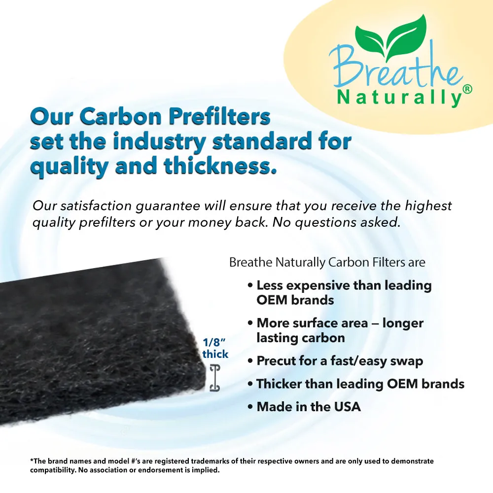 GermGuardian FLT5000/FLT5250PT Replacement Carbon Pre Filters