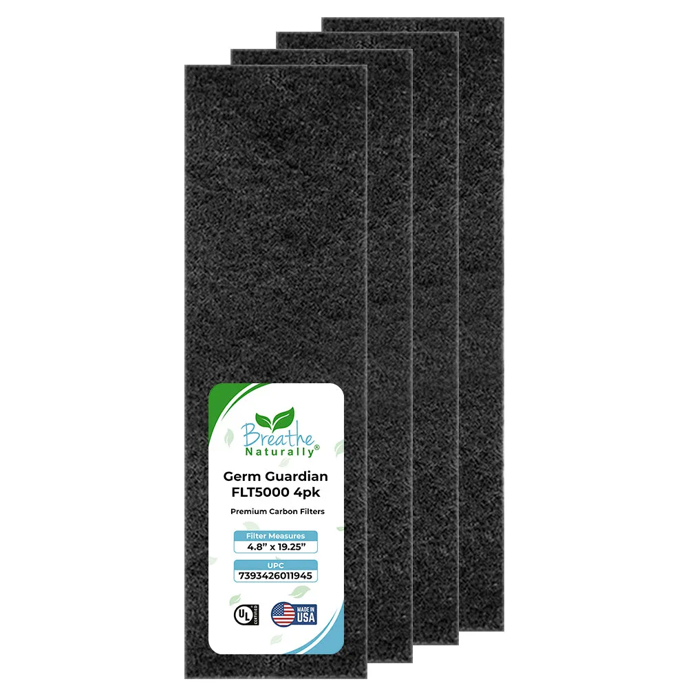 GermGuardian FLT5000/FLT5250PT Replacement Carbon Pre Filters