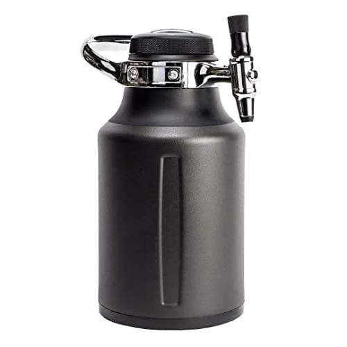 GrowlerWerks uKeg Go Tungsten - 10 CO2 Chargers - 25 Cleaning Tablets