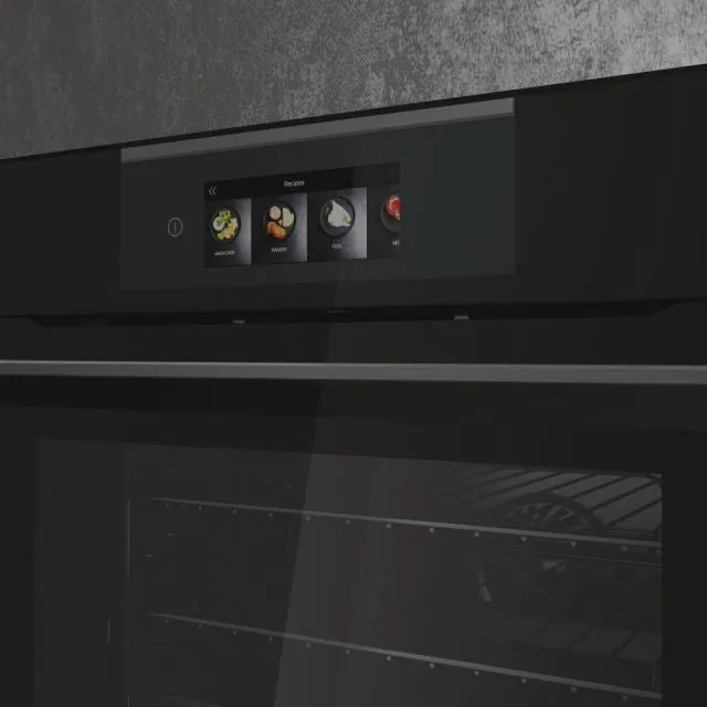 Haier I-Touch Series 6 70L Built-In Electric Single Oven - Black | HWO60SM6T9BH