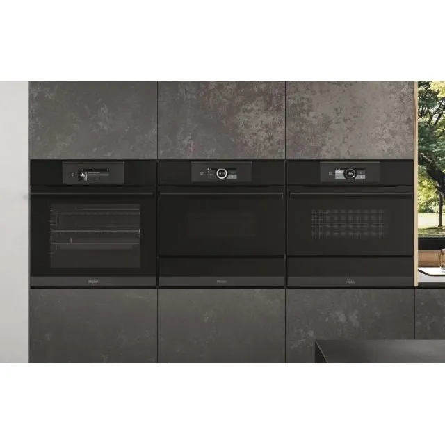 Haier I-Touch Series 6 70L Built-In Electric Single Oven - Black | HWO60SM6T9BH