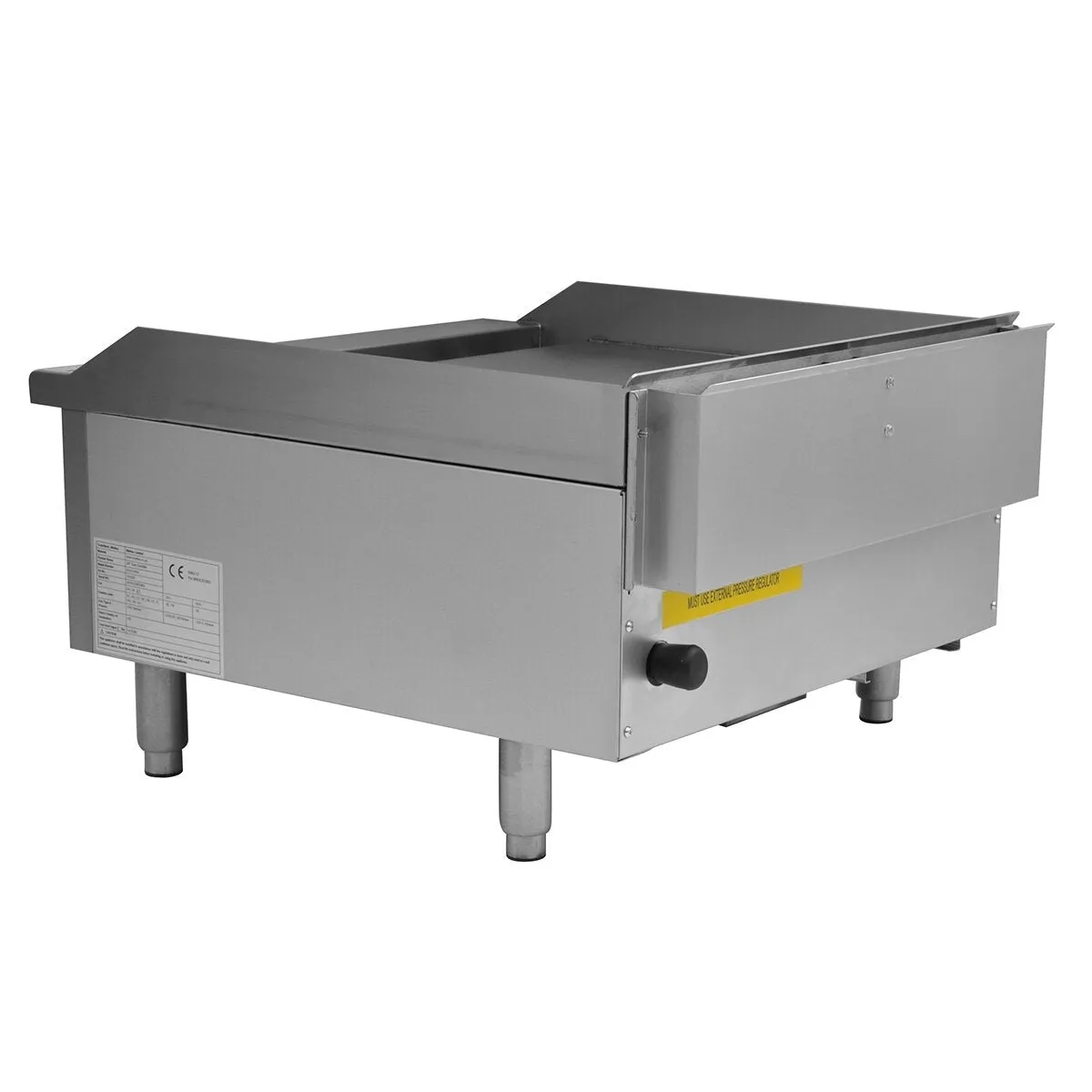 Hamoki 2 Burner Gas Countertop Griddle 604mm Wide - 101058