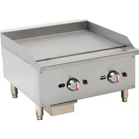Hamoki 2 Burner Gas Countertop Griddle 604mm Wide - 101058