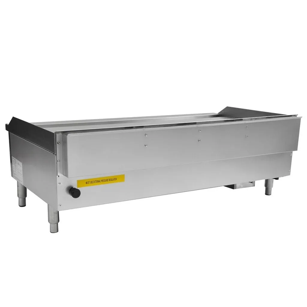 Hamoki 4 Burner Gas Countertop Griddle 1204mm Wide - 101060