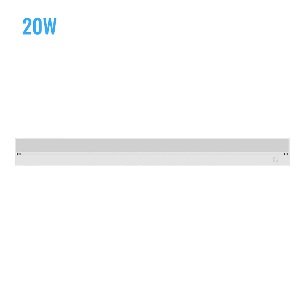 Hardwired Under Cabinet Lighting - Color Changeable (3000K/4000K/5000K) - White
