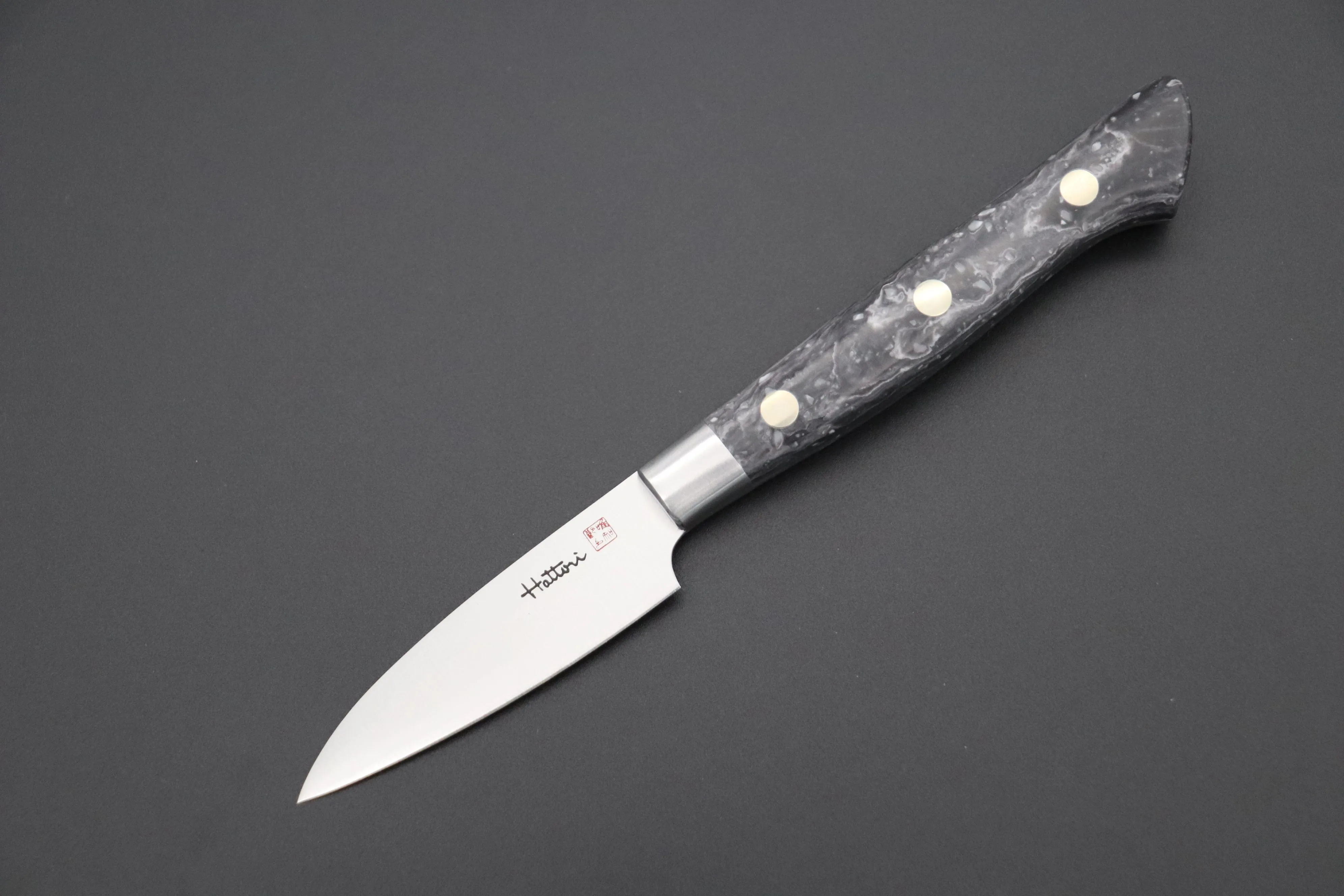 Hattori Forums FH Series Limited Edition "SNOW IN THE DARK" FH-1ND Parer 70mm (2.7 inch, Dupont Corian® Handle)
