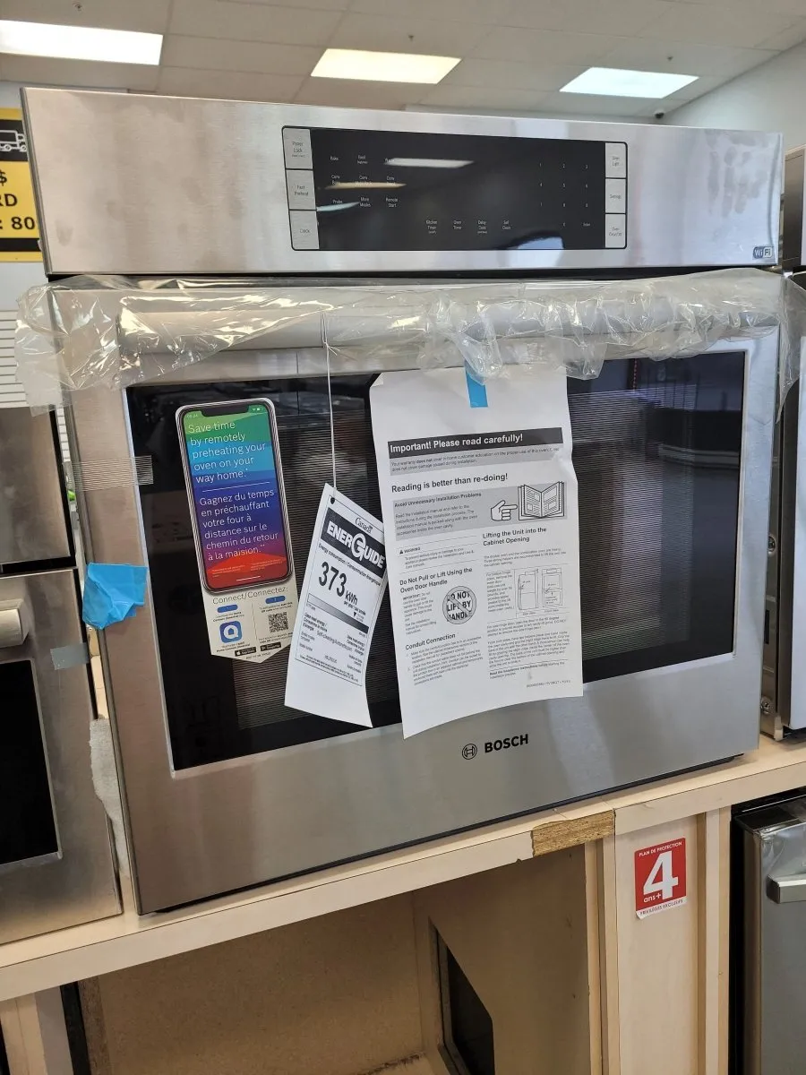 HBL8753UC - WALL OVENS - Bosch - Double Oven - Stainless Steel - Open Box