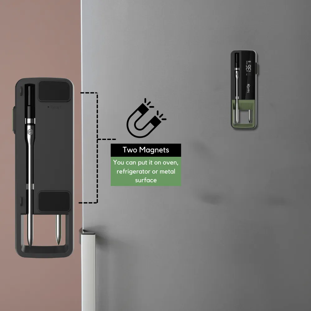 HerQs Double Max - Wireless Meat Thermometer