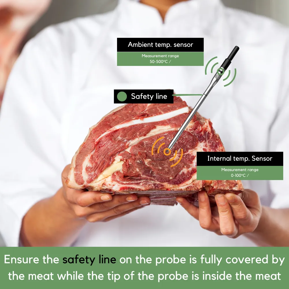 HerQs Single Max - Wireless Meat Thermometer