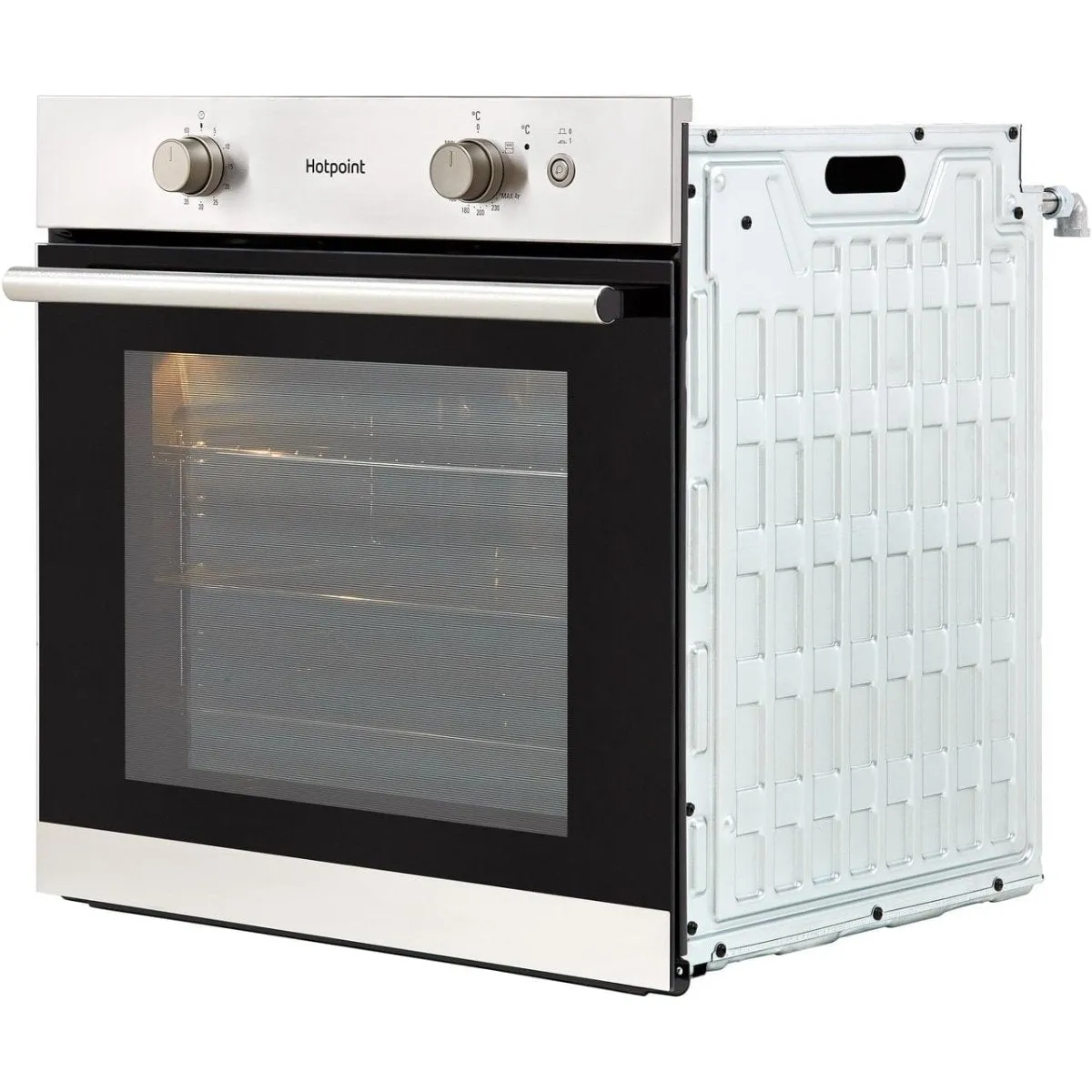 Hotpoint GA2124IX Single Gas Oven - Stainless Steel