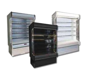 Howard McCray (SC-OD35E-4-LED-LC) 51" Wide Open Air Refrigerated Dairy Display Case with Lighted Canopy