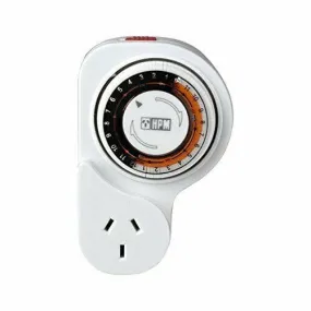 HPM 24 Hour Analogue Timer D809/1DP