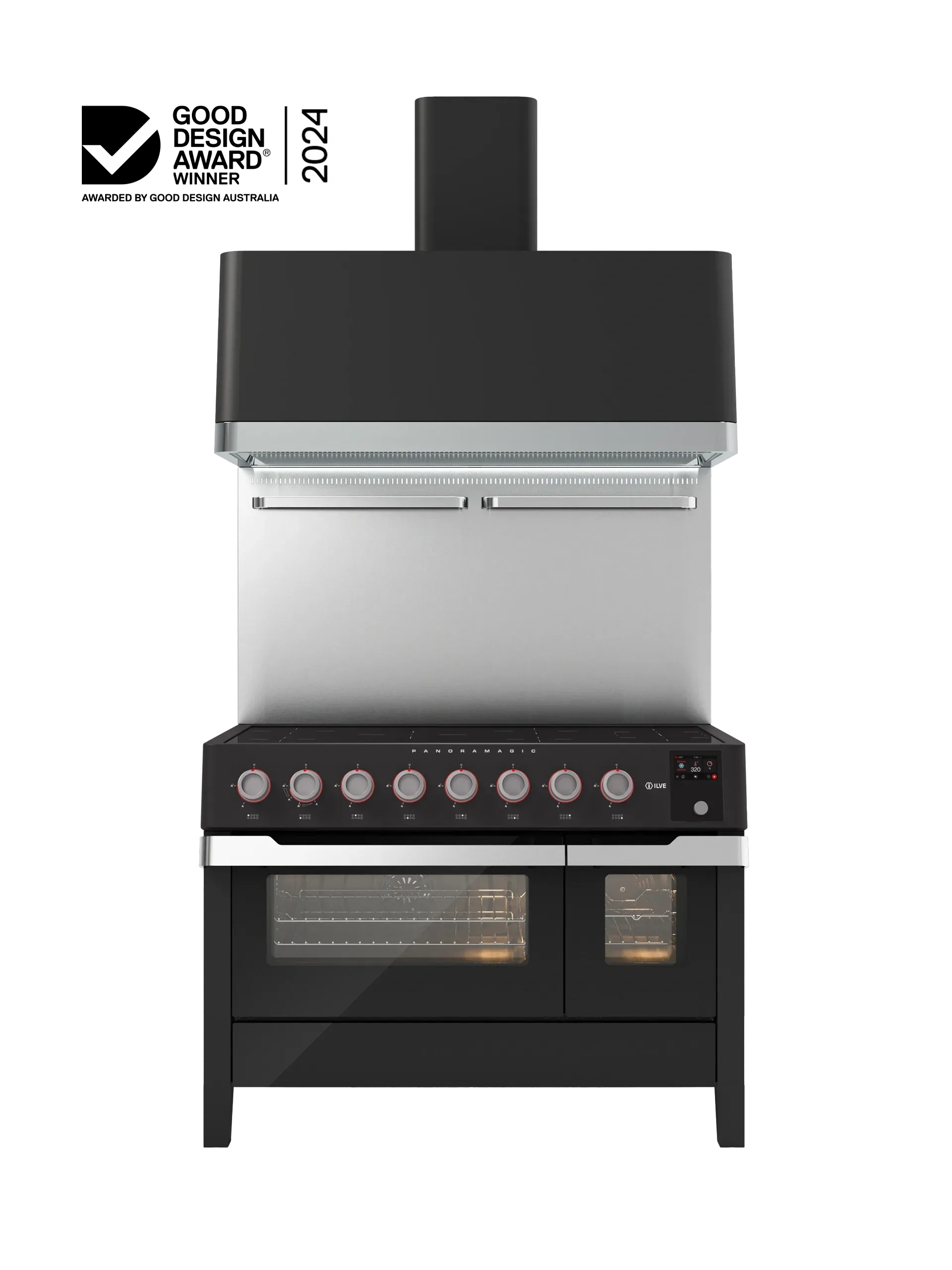 ILVE Panoramagic 120 cm double oven range cooker