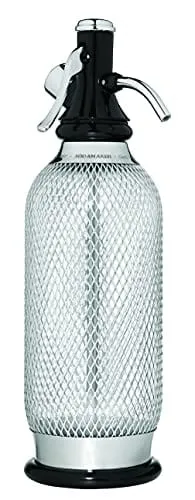 iSi North America Soda Siphon Classic Mesh Sodamaker for Making Carbonating Beverages, 1 Quart, Stainless Steel