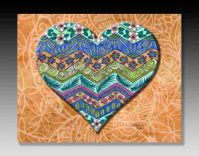 Island Love Aluminum Wall Art
