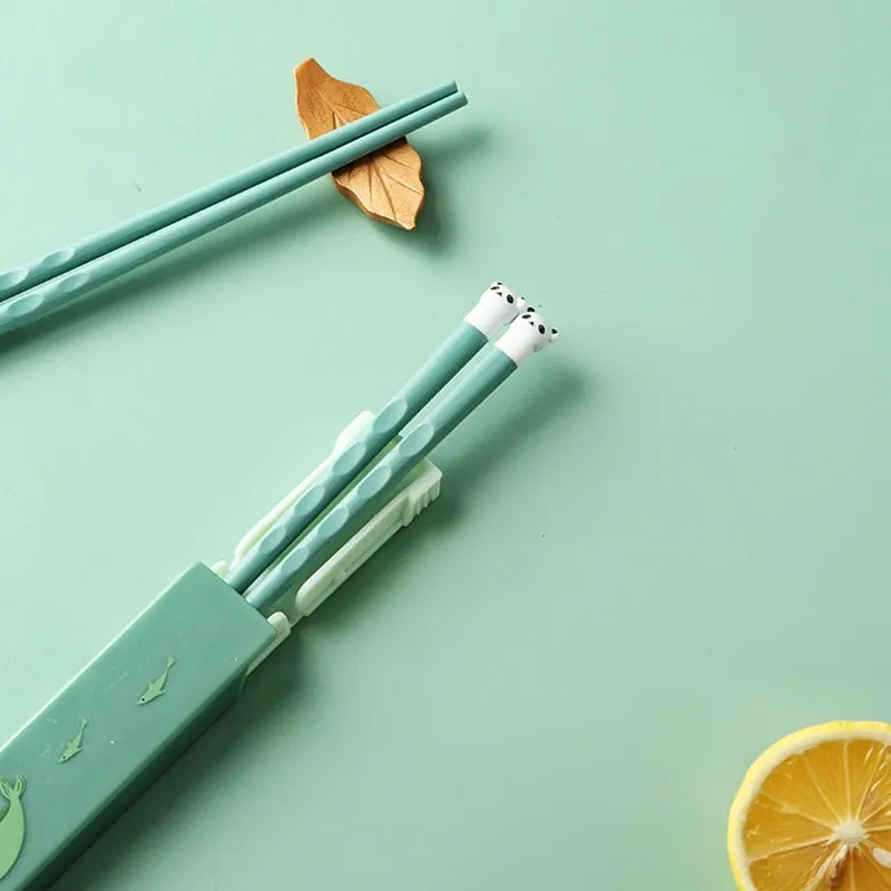 Kawaii Panda Portable Cutlery Set