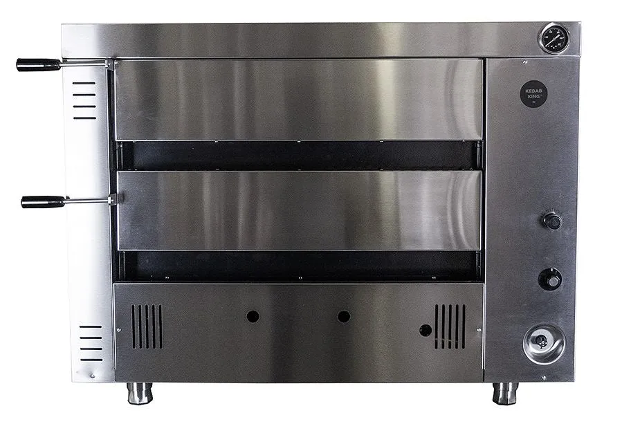 Kebab King 4 4 Twin Deck Gas Pizza Oven - B00070/2G
