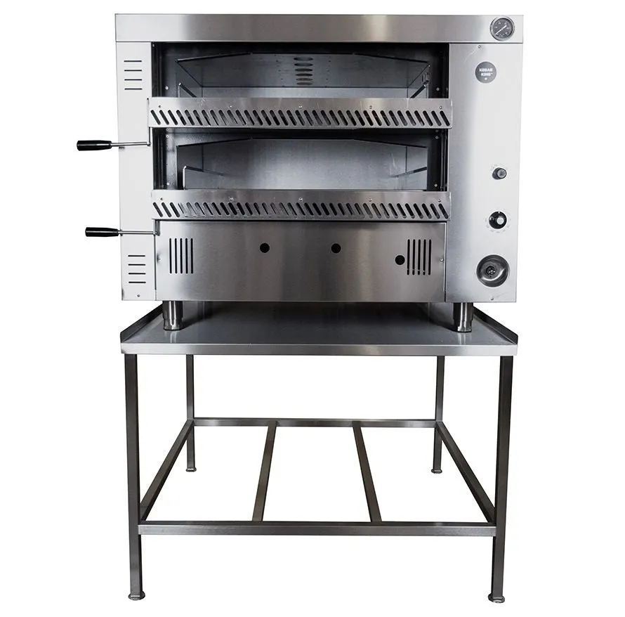Kebab King 4 4 Twin Deck Gas Pizza Oven - B00070/2G