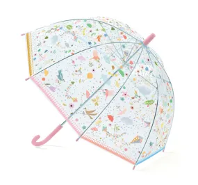 Kids Transparent See Through Umbrella