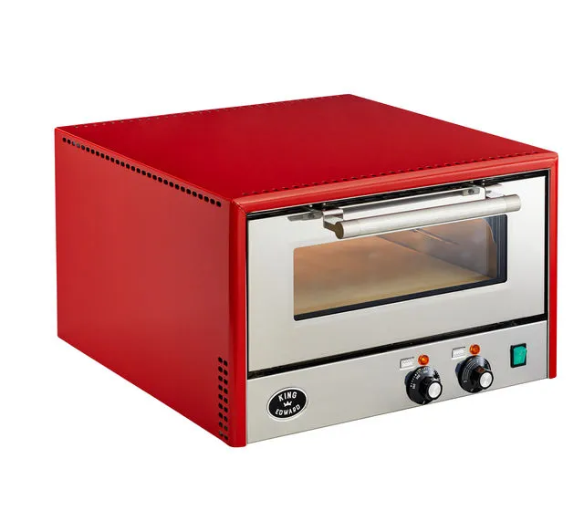 King Edward Pizza King Colore Pizza Oven BLK/RED/SS/GRN