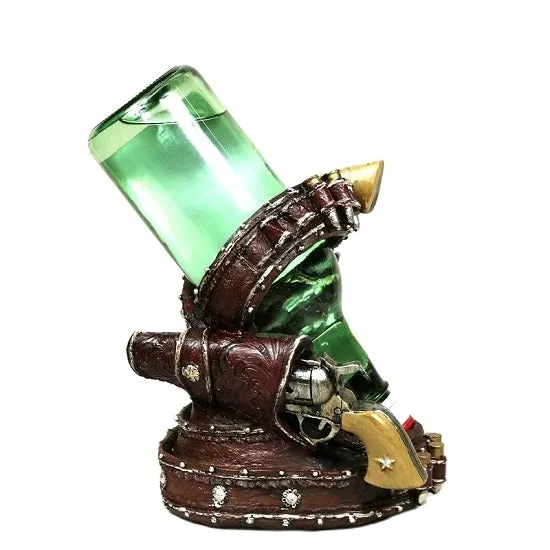 Kitchen Bullet Bottle Wine Rack Holders Figurines Statues