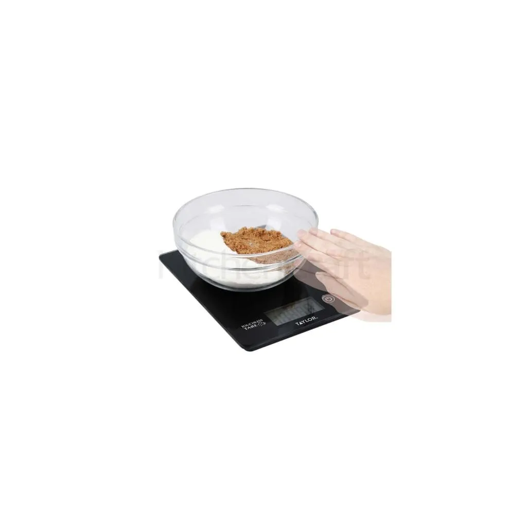 Kitchen Craft Taylor Pro Scale Touchless 5kg Black